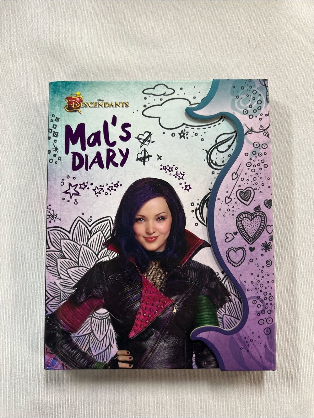 Disney Mal's Diary - Purple, Teal, Black Accents